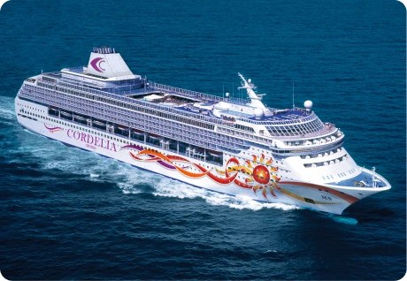 Cordelia Sun at sea