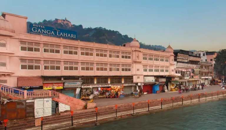 Besides the Ripples at Ganga Lahari Haridwar