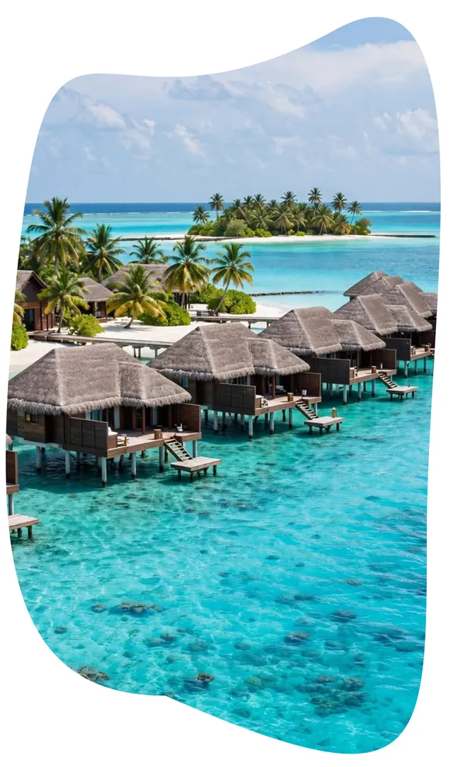 Overwater villas