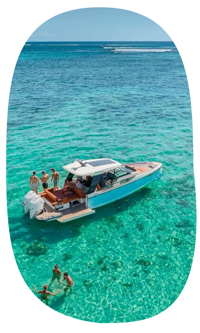 Water sports boat